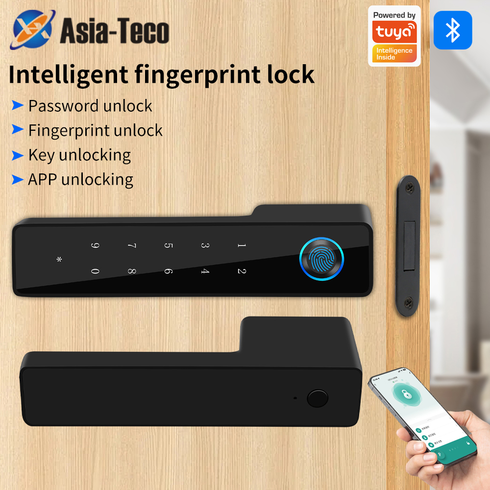 Furniture Hardware Manufacturer - Minimalist Electronic Fingerprint Silent Door Lock