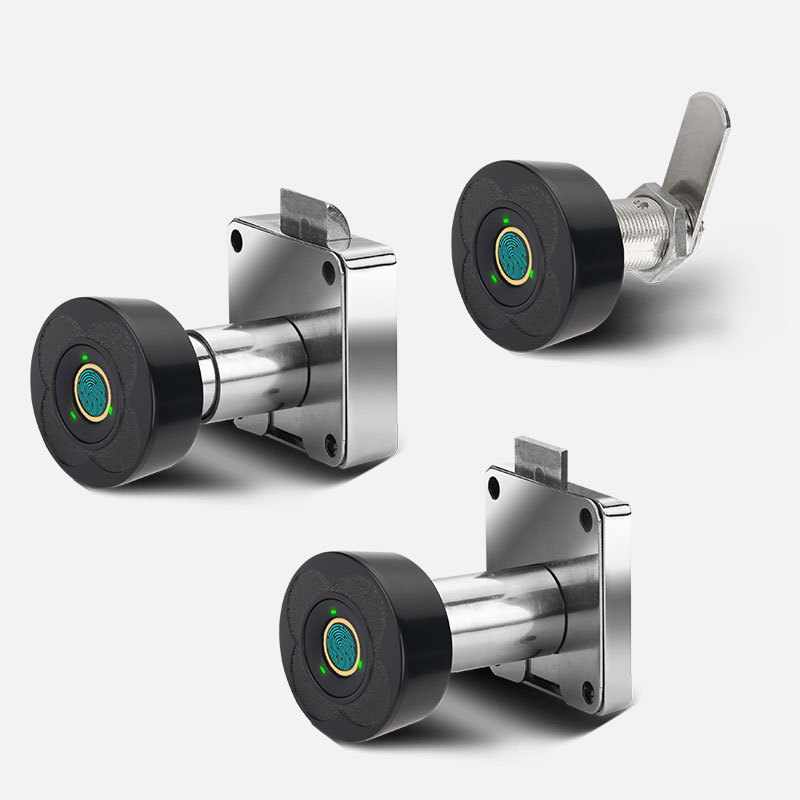 Cabinet Lock Key - Zinc Alloy Keyless Fingerprint Cabinet Lock