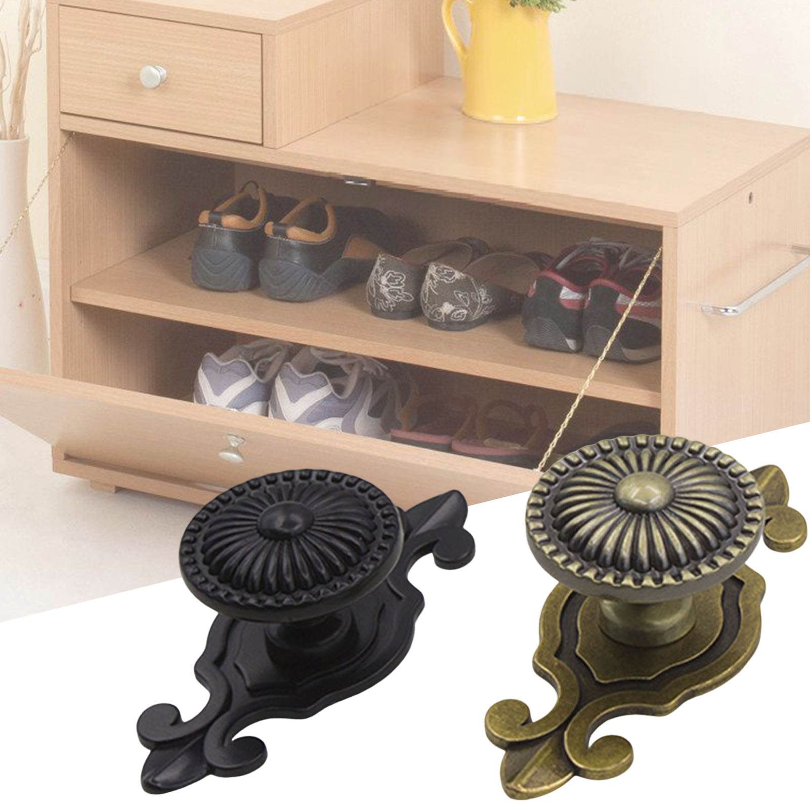Furniture Hardware Manufacturer - Cabinet Furniture Handle Retro Mushroom Dresser