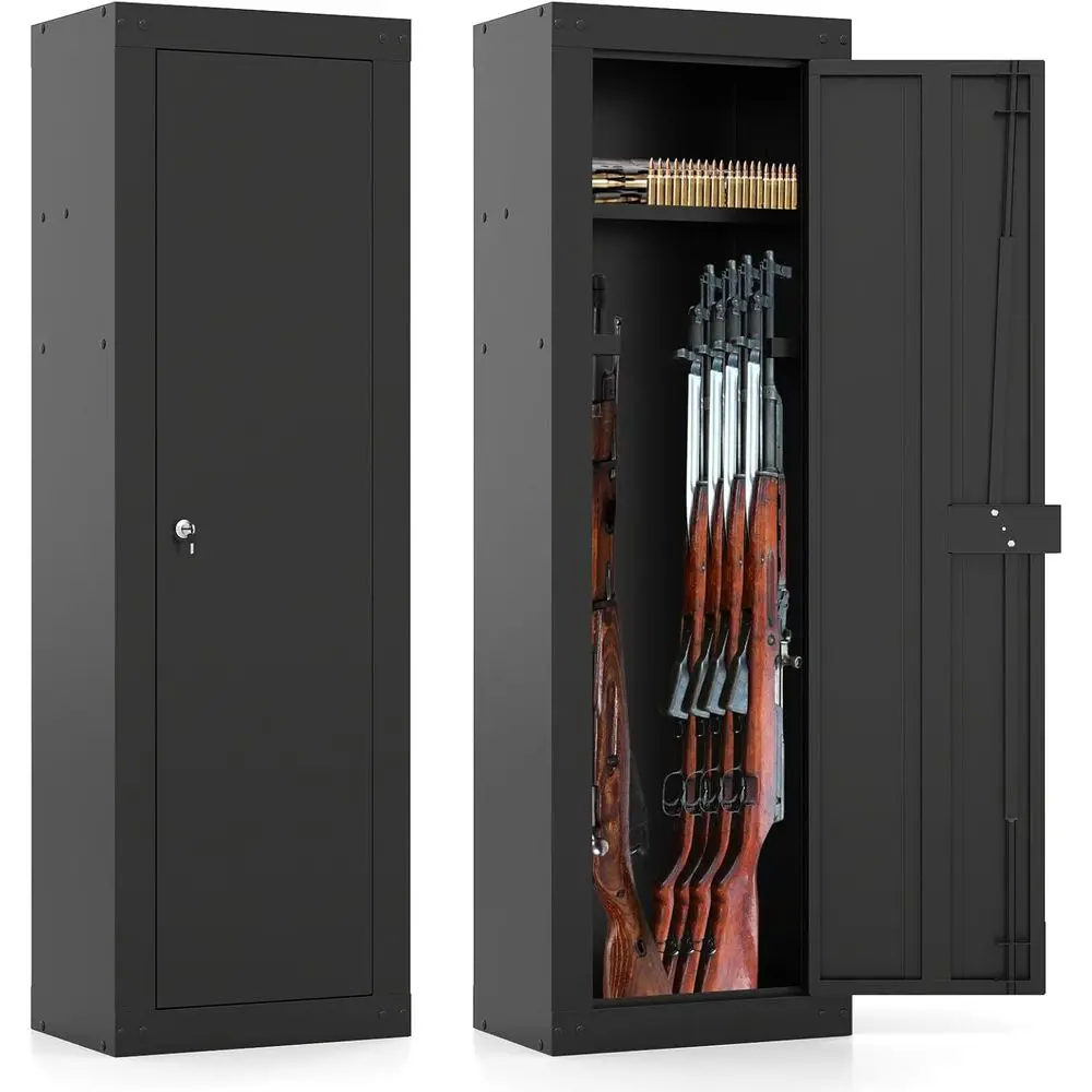 Cabinet Lock Key - Long Gun Cabinet with Storage, EVA