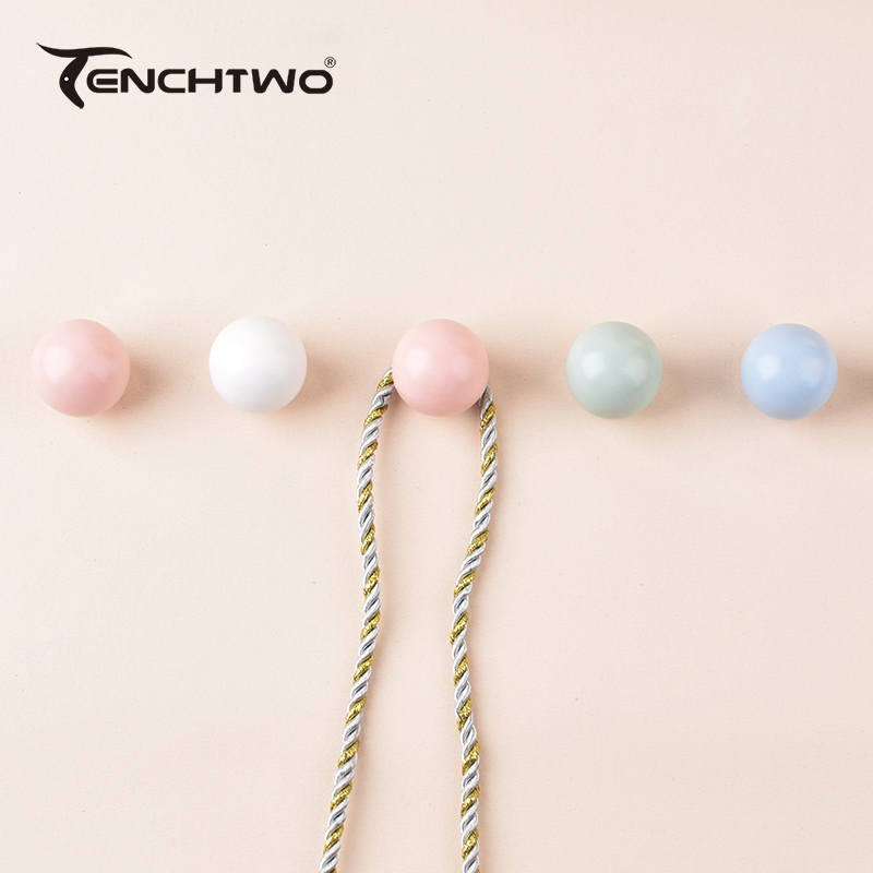 Round Ceramic Hook Clothes Han - Furniture Hardware Manufacturer review and price