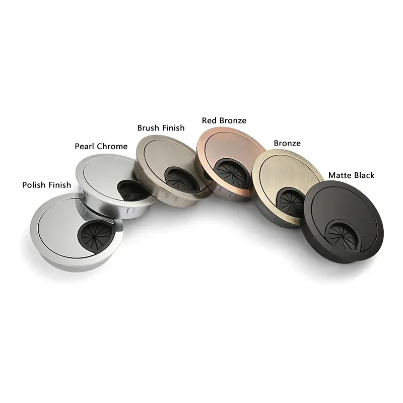 Zinc Alloy Desk Wire Hole Cove - Furniture Hardware Outlet review and price