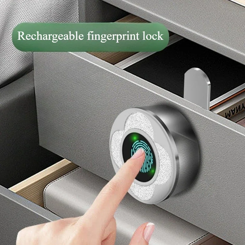 Zinc Alloy Keyless Fingerprint - Cabinet Lock Key review and price
