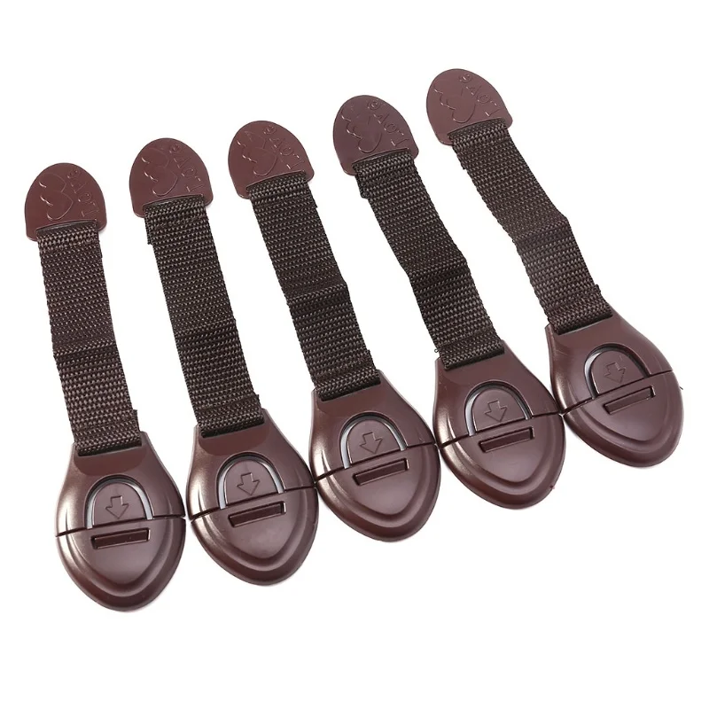 5pcs/lot Brown Cabinet Safety  - Furniture Hardware Manufacturer review and price