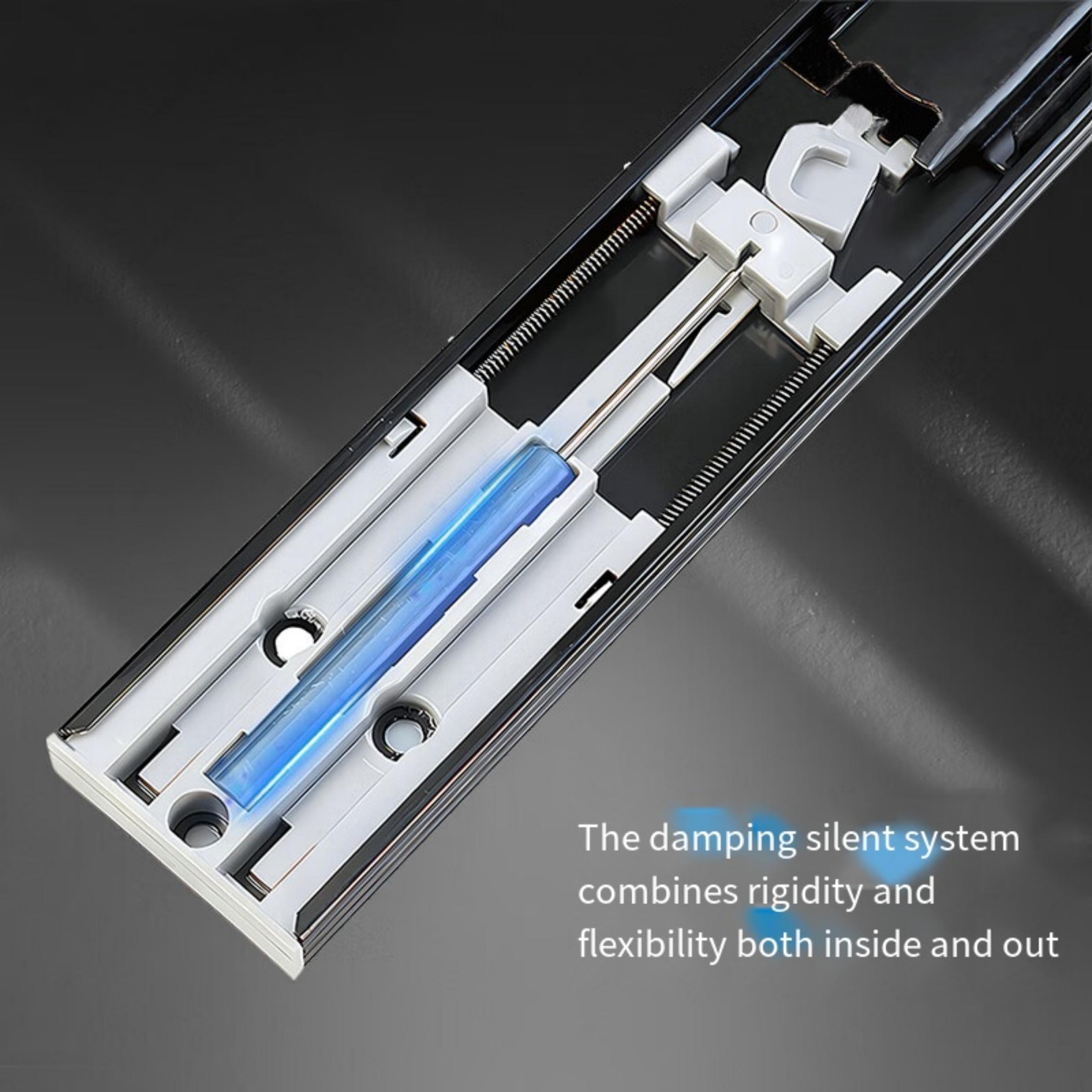 2Pcs Metal Buffer Drawer Slide - Furniture Hardware And Fittings review and price