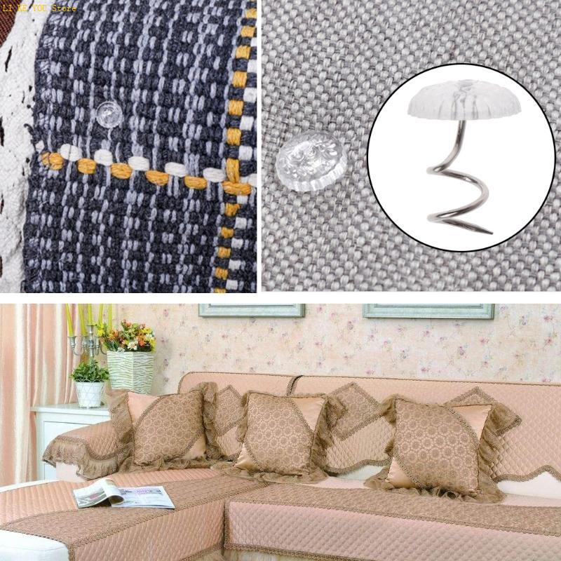 W3JE 50 Pcs Bedskirt Pins Clea - Furniture Upholstery Hardware review and price