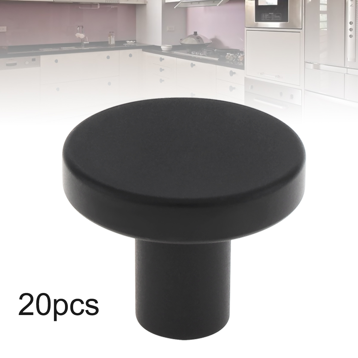 20Pcs Round Kitchen Cabinet Kn - Furniture Hardware Handles review and price