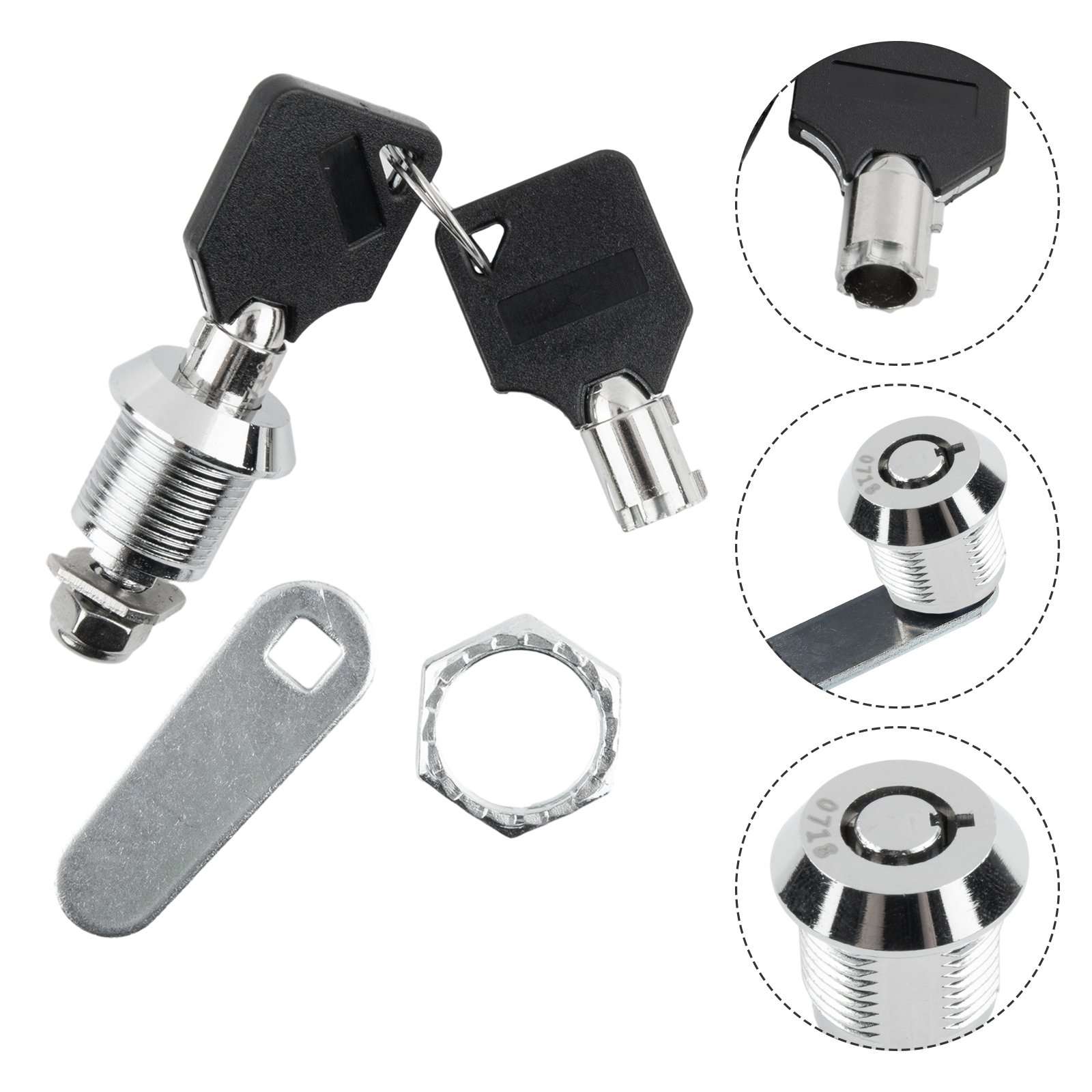 16/20/25/30mm Cylinder Locks C - Furniture Hardware Cam Lock review and price