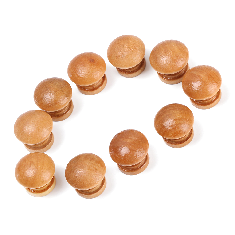 10pcs/Lot Round Shape Natural  - Furniture Hardware Handles review and price