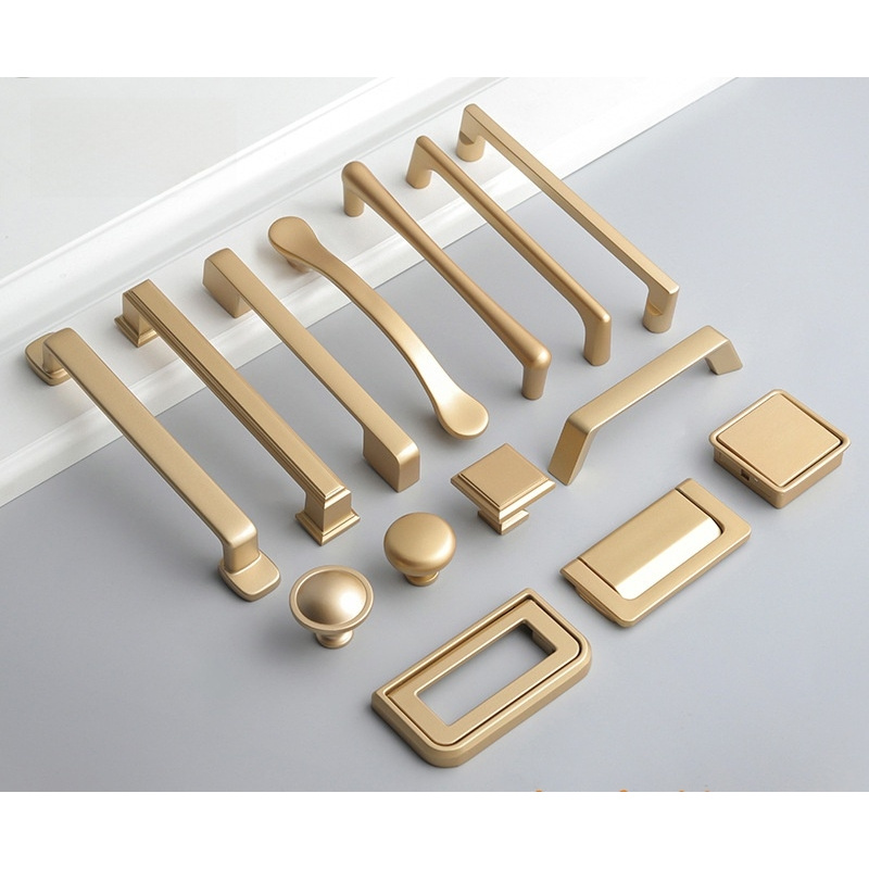 Modern Minimalist Nordic Exten - Drawer Pull Gold review and price