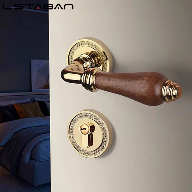 Euro Walnut Wood Handle Door L - Furniture Hardware Handles review and price