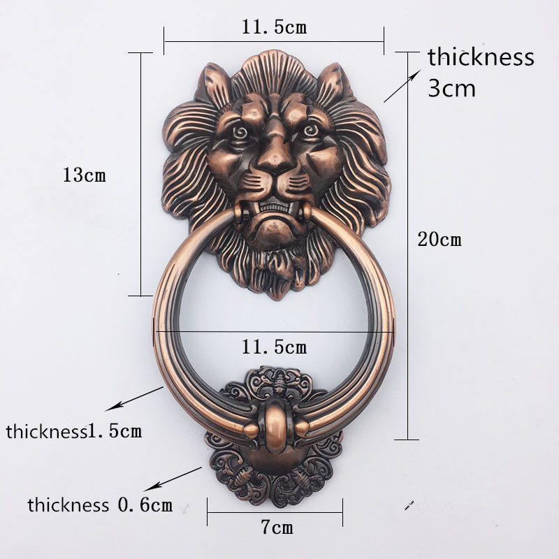 Antique Bronze Lion Head Handl - Furniture Hardware Handles review and price