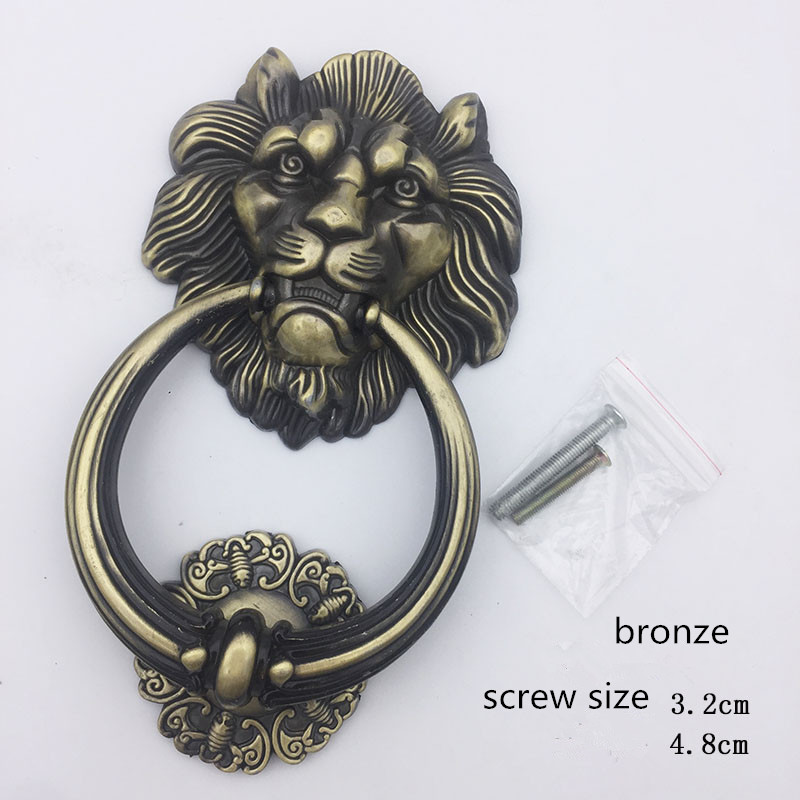 Antique Bronze Lion Head Handl - Furniture Hardware Handles review and price