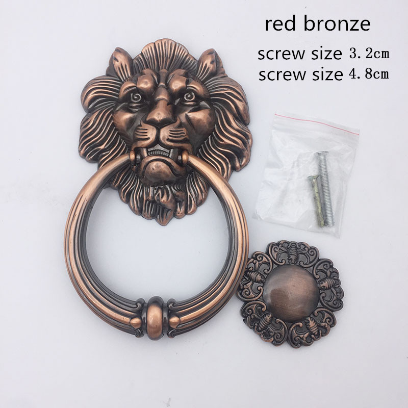 Antique Bronze Lion Head Handl - Furniture Hardware Handles review and price