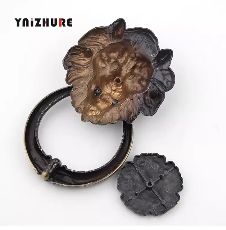 Antique Bronze Lion Head Handl - Furniture Hardware Handles review and price