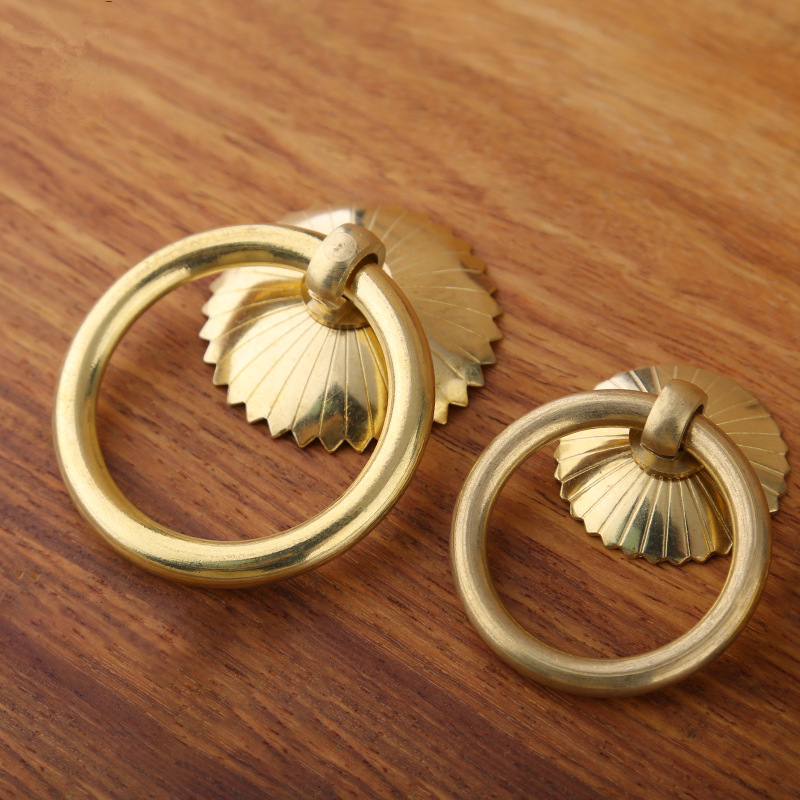 Vintage Brass Cabinet Ring Kno - Furniture Hardware Manufacturer review and price