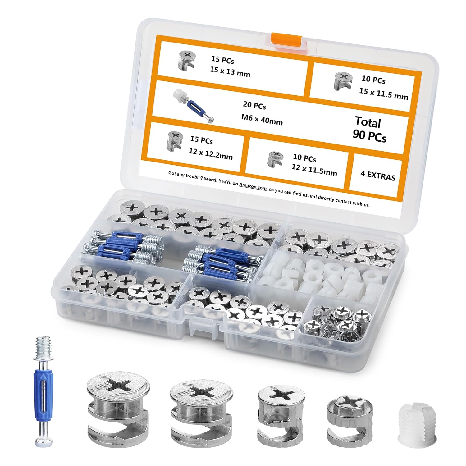 90 Pcs Furniture Cam Locks wit - Furniture Hardware Cam Lock review and price