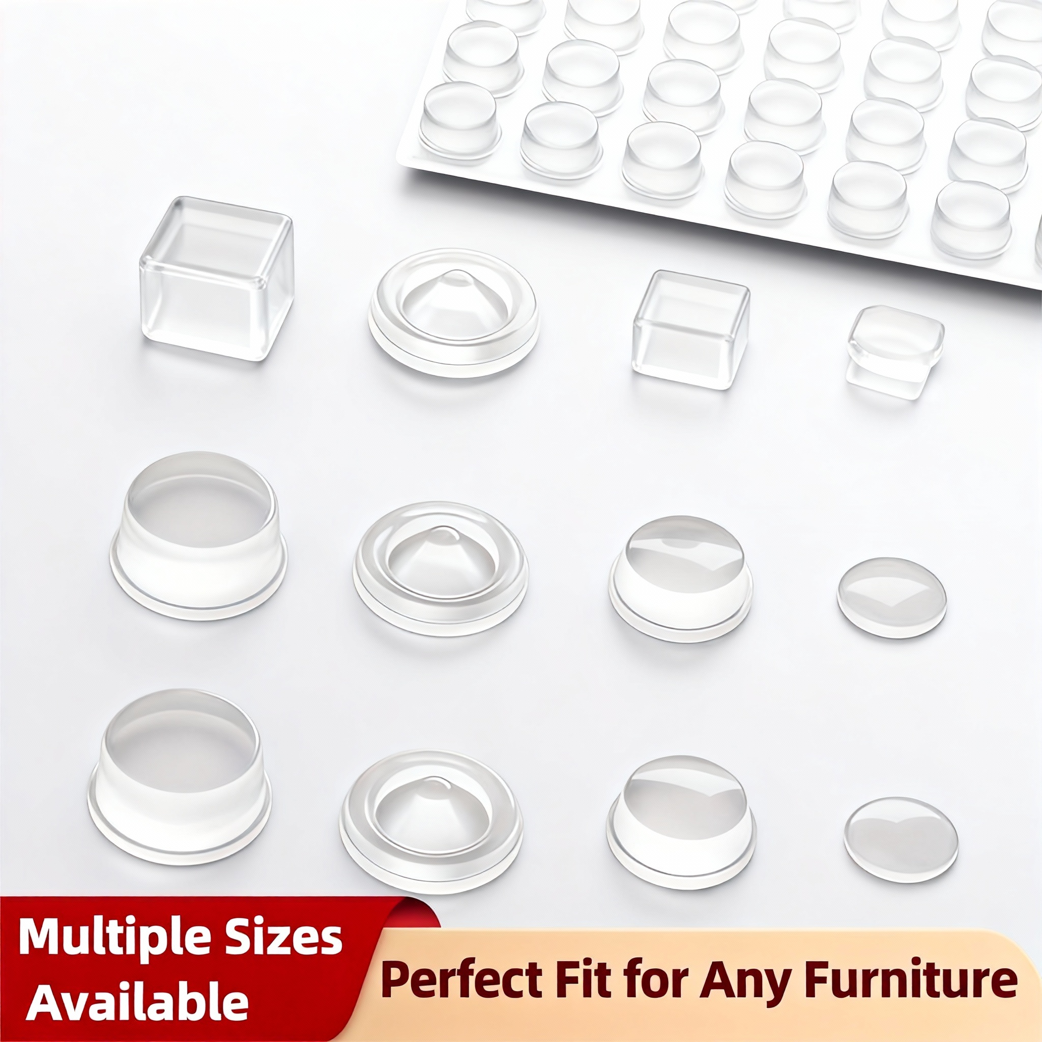 Silicone cabinet bumpers Rubbe - Furniture Hardware Manufacturer review and price