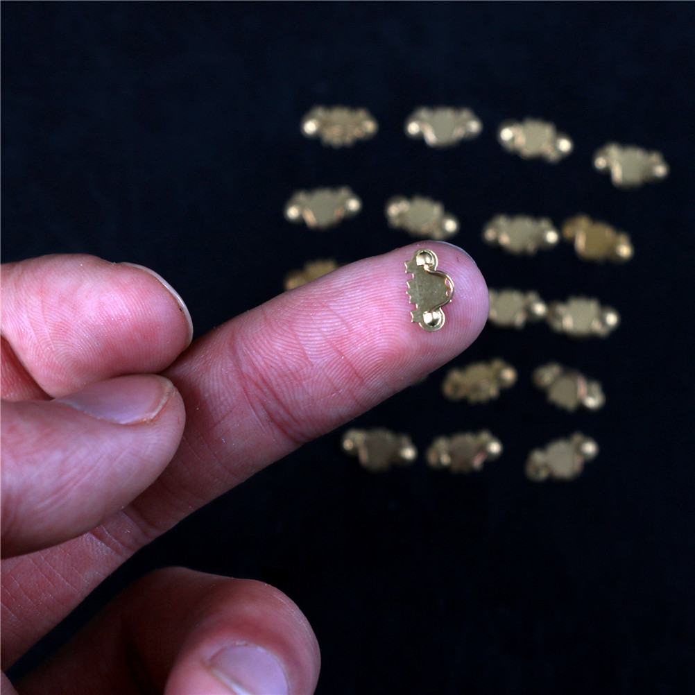 20pcs Dollhouse Miniature 1:12 - Drawer Pull Gold review and price