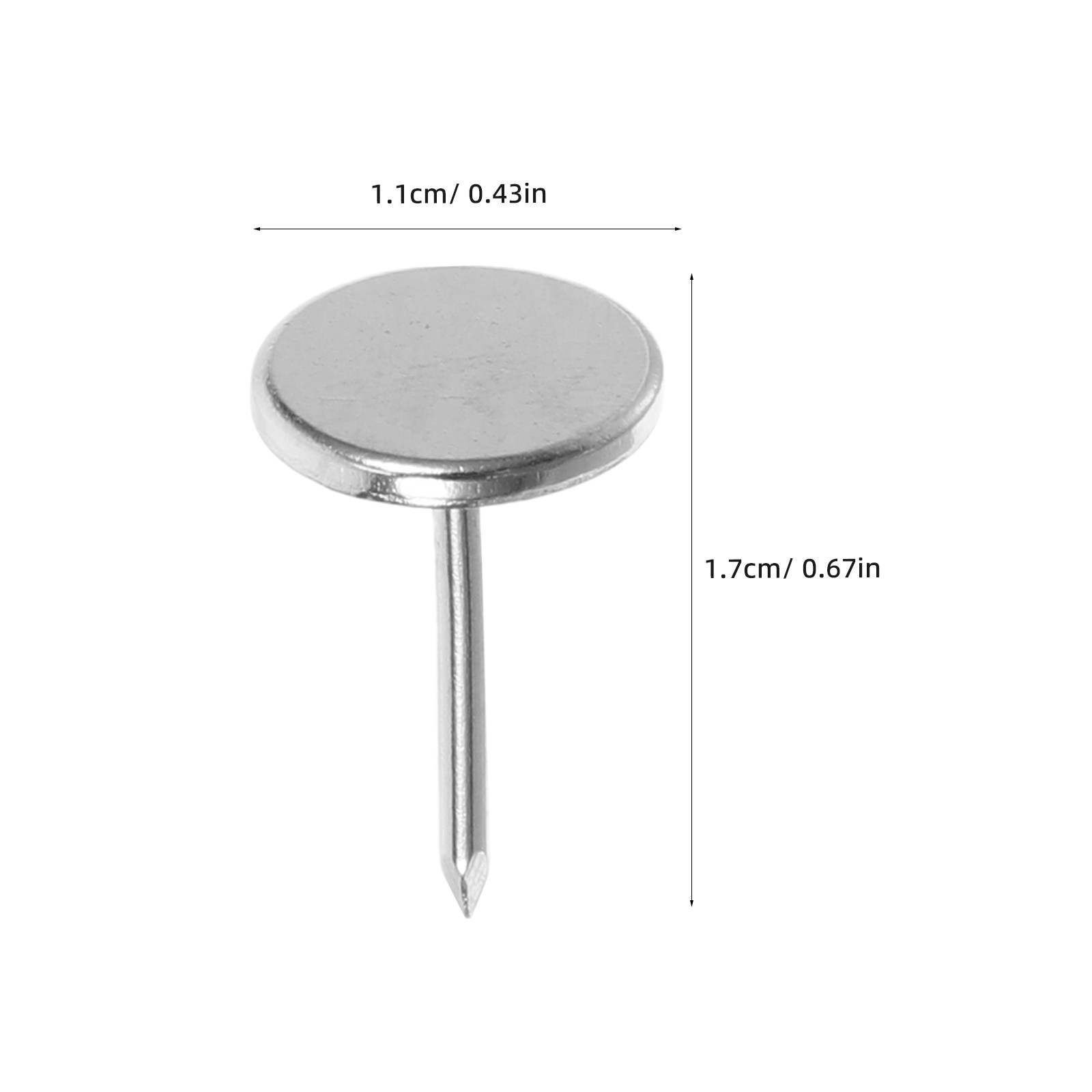 50 Pcs Carpet Tacks Flat Head  - Furniture Upholstery Hardware review and price