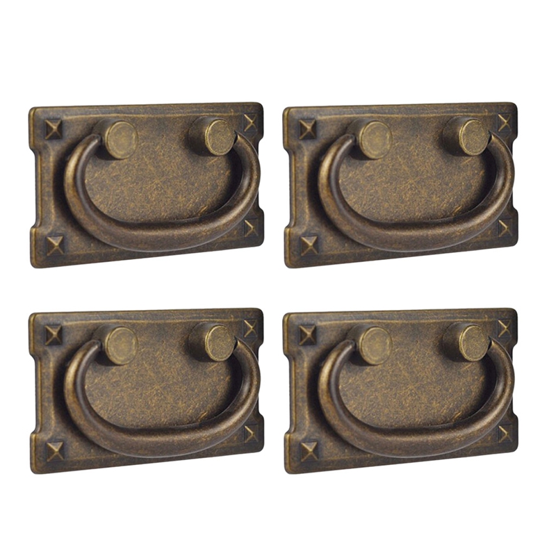 4Pcs Vintage Antique Bronze Dr - Furniture Hardware Manufacturer review and price