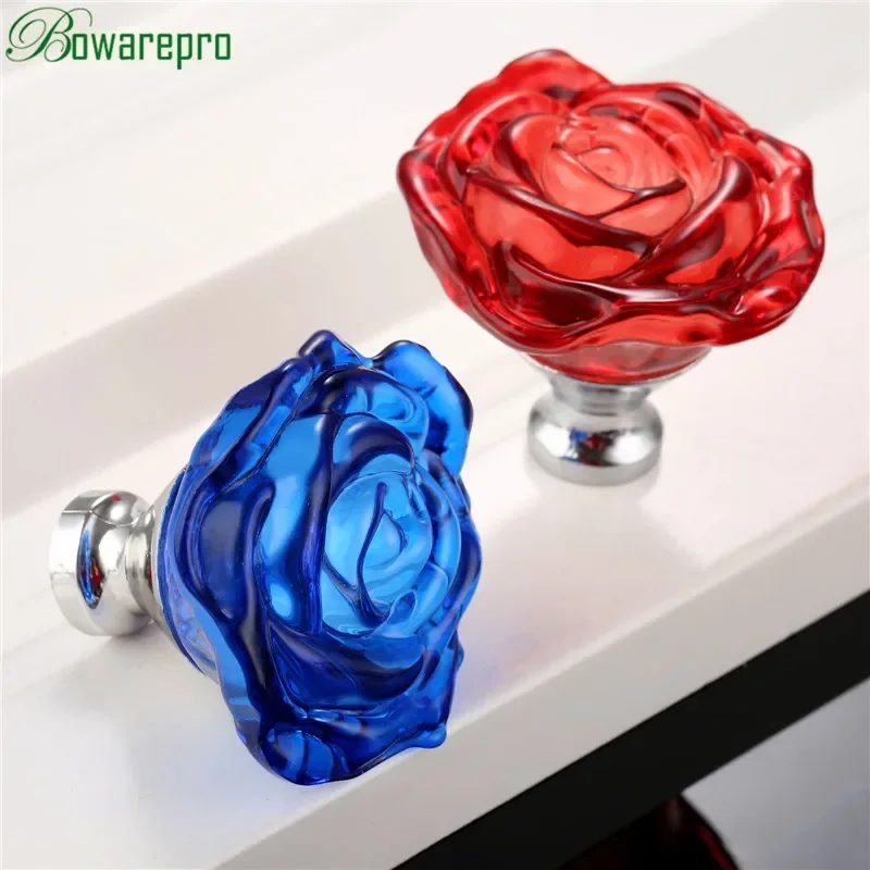 bowarepro 50MM Crystal Rose Gl - Furniture Hardware Handles review and price