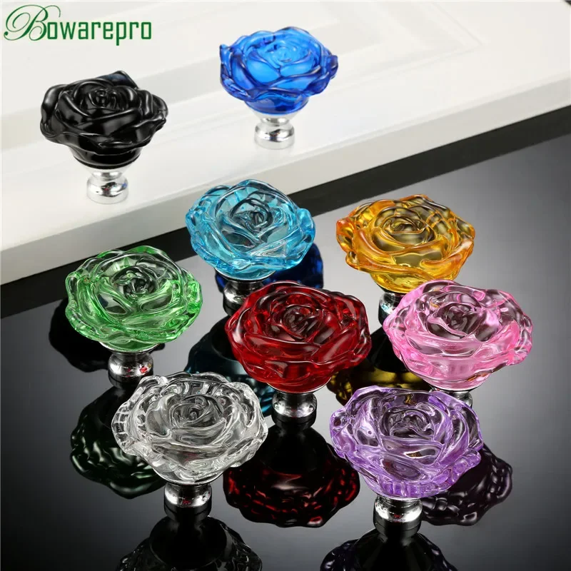 bowarepro 50MM Crystal Rose Gl - Furniture Hardware Handles review and price