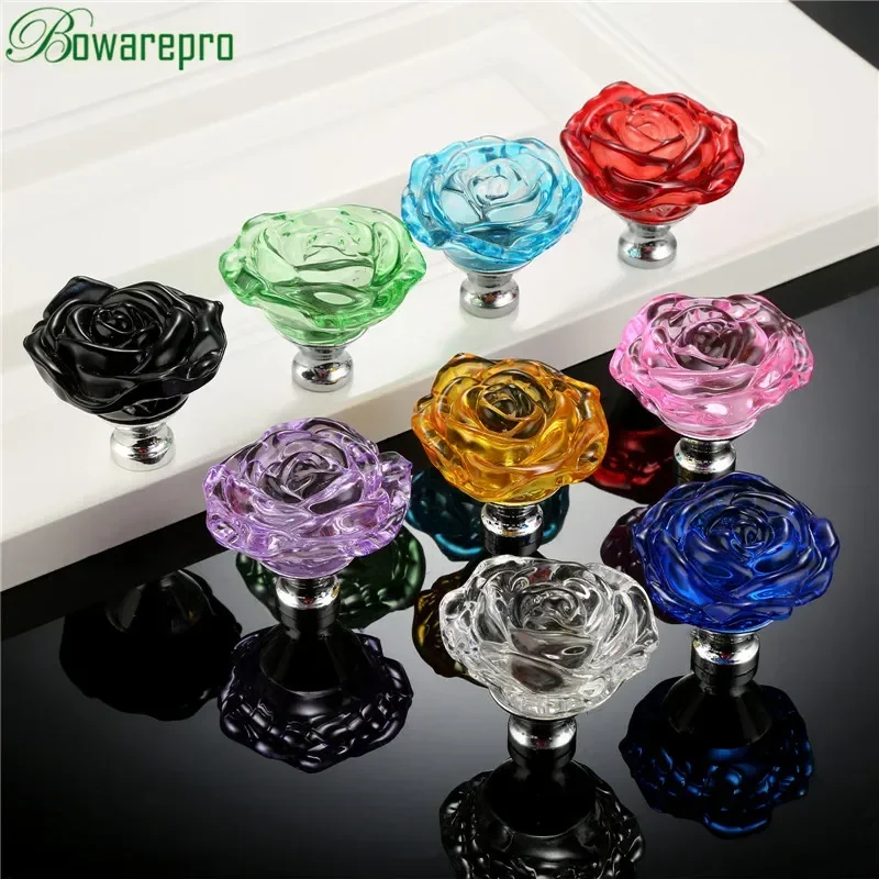 bowarepro 50MM Crystal Rose Gl - Furniture Hardware Handles review and price