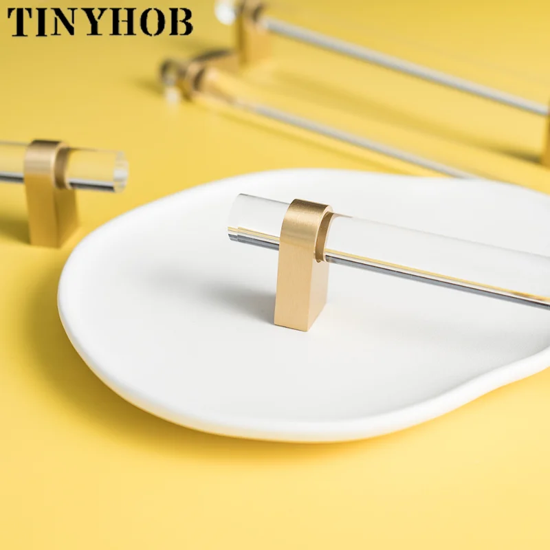 Tinyhob Acrylic+ BrassFurnitur - Drawer Pull Gold review and price