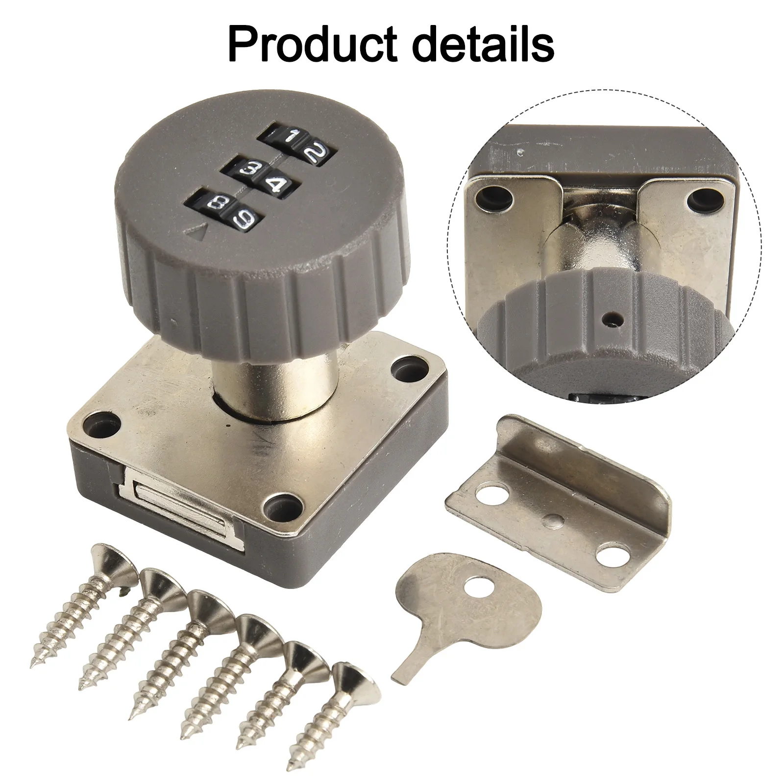 Drawer Code Lock 3 Digit Combi - Furniture Hardware Cam Lock review and price