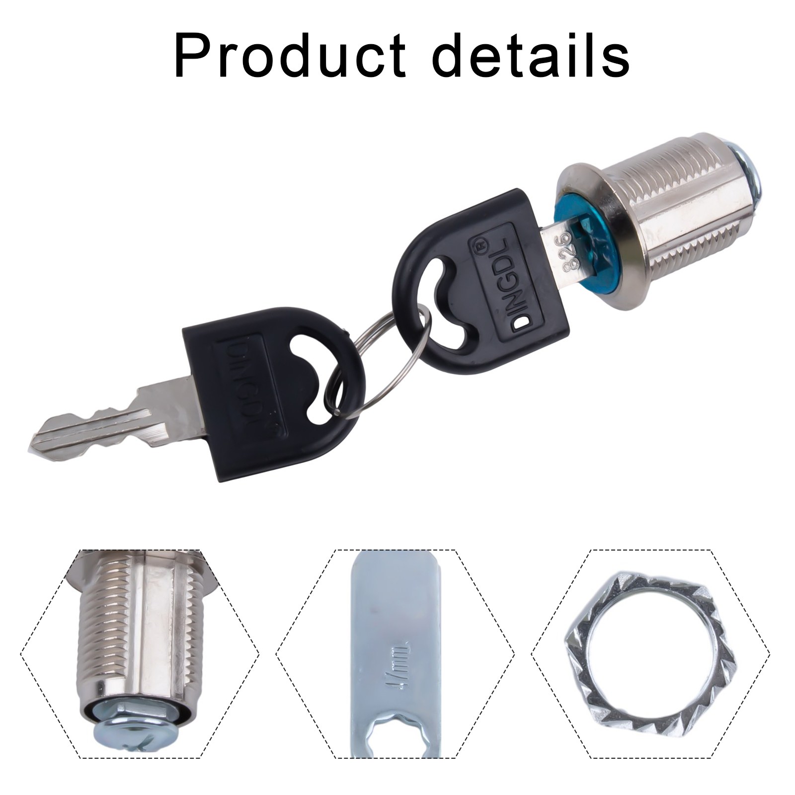 1pc Cam Lock Locker Furniture  - Furniture Hardware Cam Lock review and price