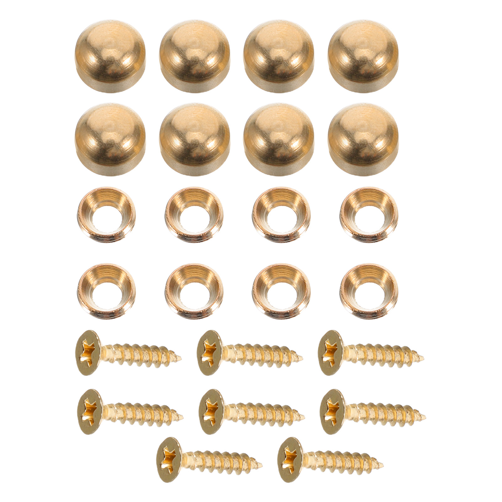 16Pcs Mirror Screw Caps Copper - Furniture Upholstery Hardware review and price