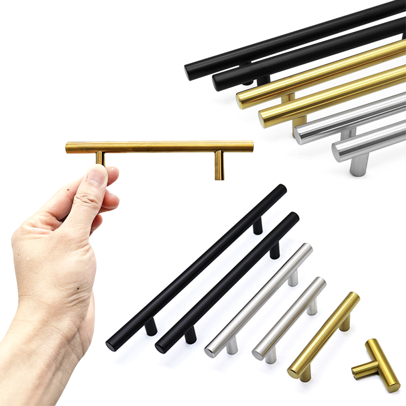 Cupboard Handle Brushed Stainl - Drawer Pull Gold review and price