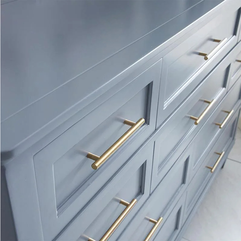 Cupboard Handle Brushed Stainl - Drawer Pull Gold review and price