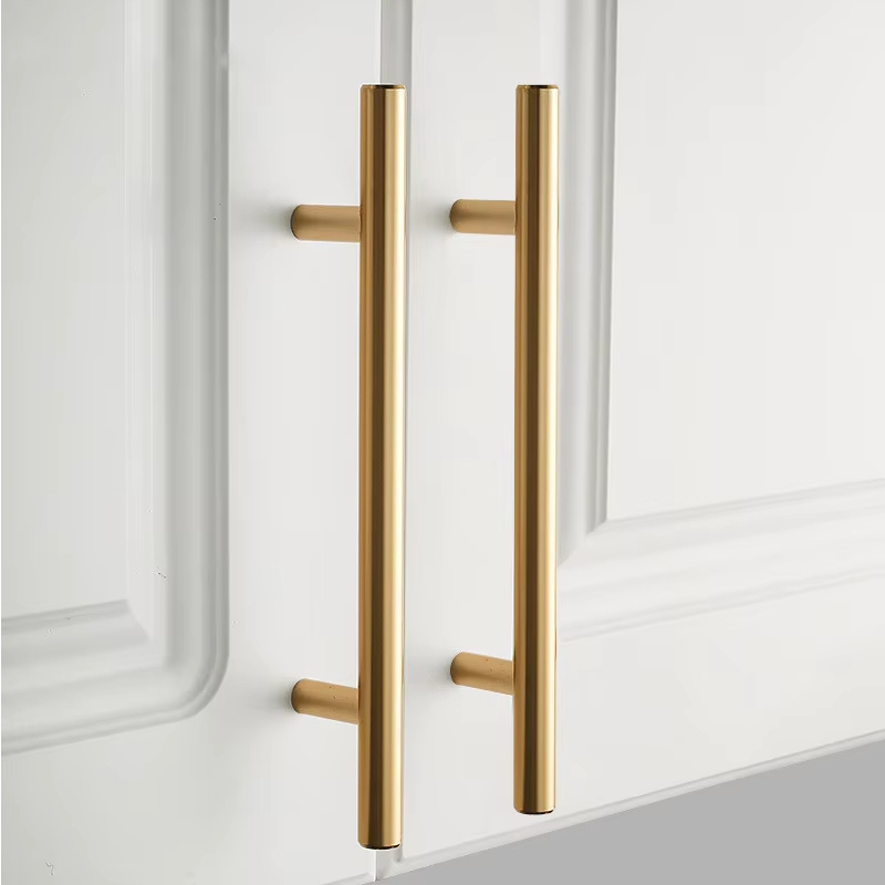 Cupboard Handle Brushed Stainl - Drawer Pull Gold review and price