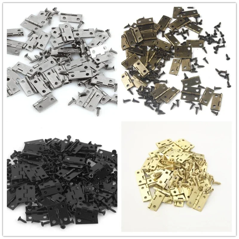 50pcs Mini Hinge For Small Cra - Furniture Hardware And Fittings review and price