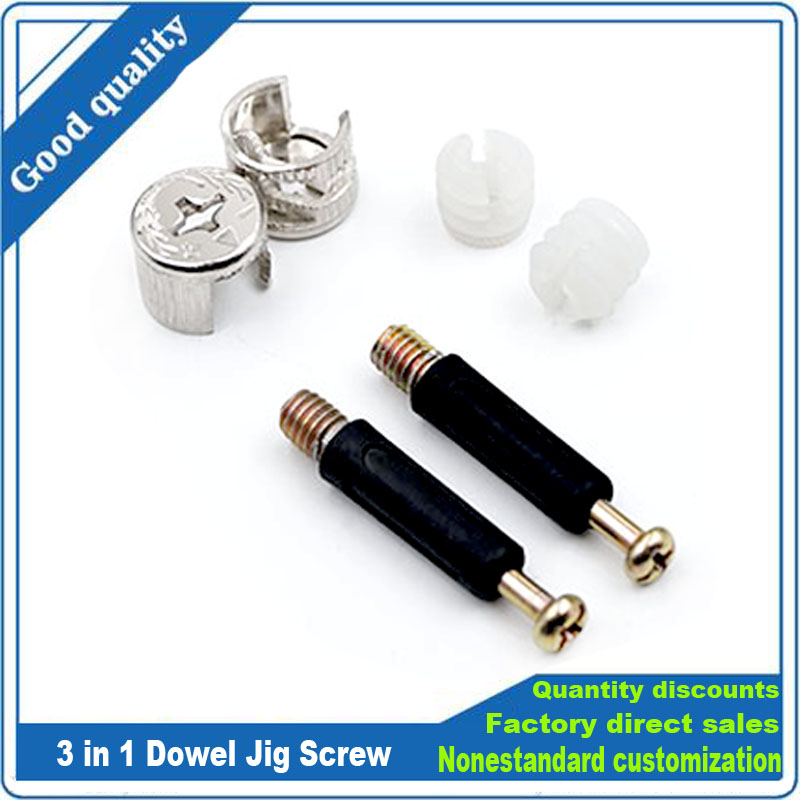 3 in 1 Dowel Jig Screw furnitu - Furniture Hardware Cam Lock review and price