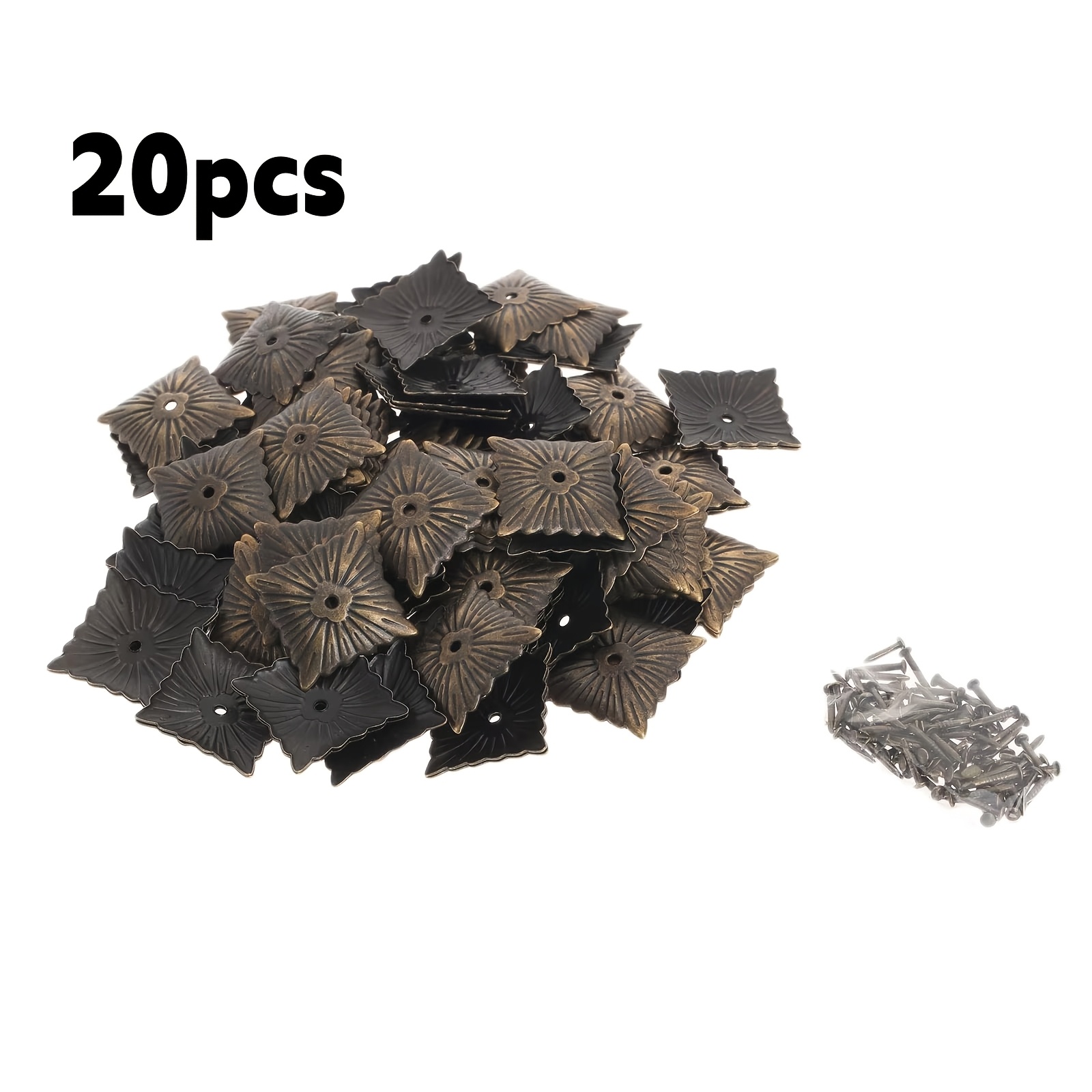 20Pcs 21x21mm Upholstery Nails - Furniture Upholstery Hardware review and price