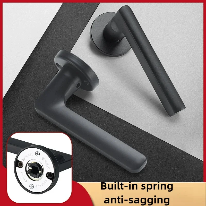 Matte Black Round Tube Door Ha - Furniture Hardware Handles review and price