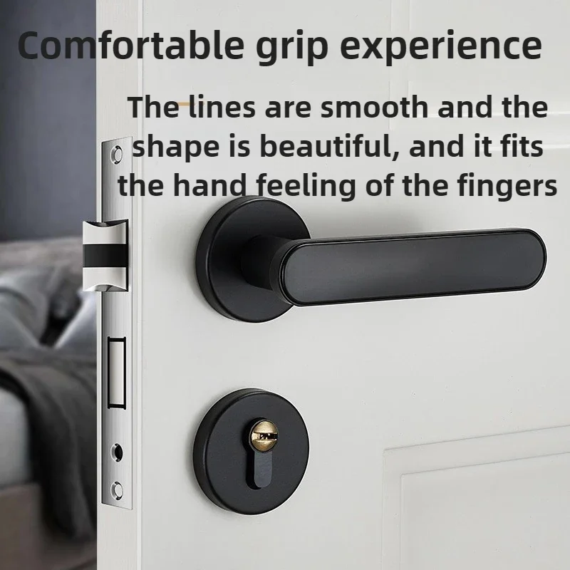 Matte Black Round Tube Door Ha - Furniture Hardware Handles review and price