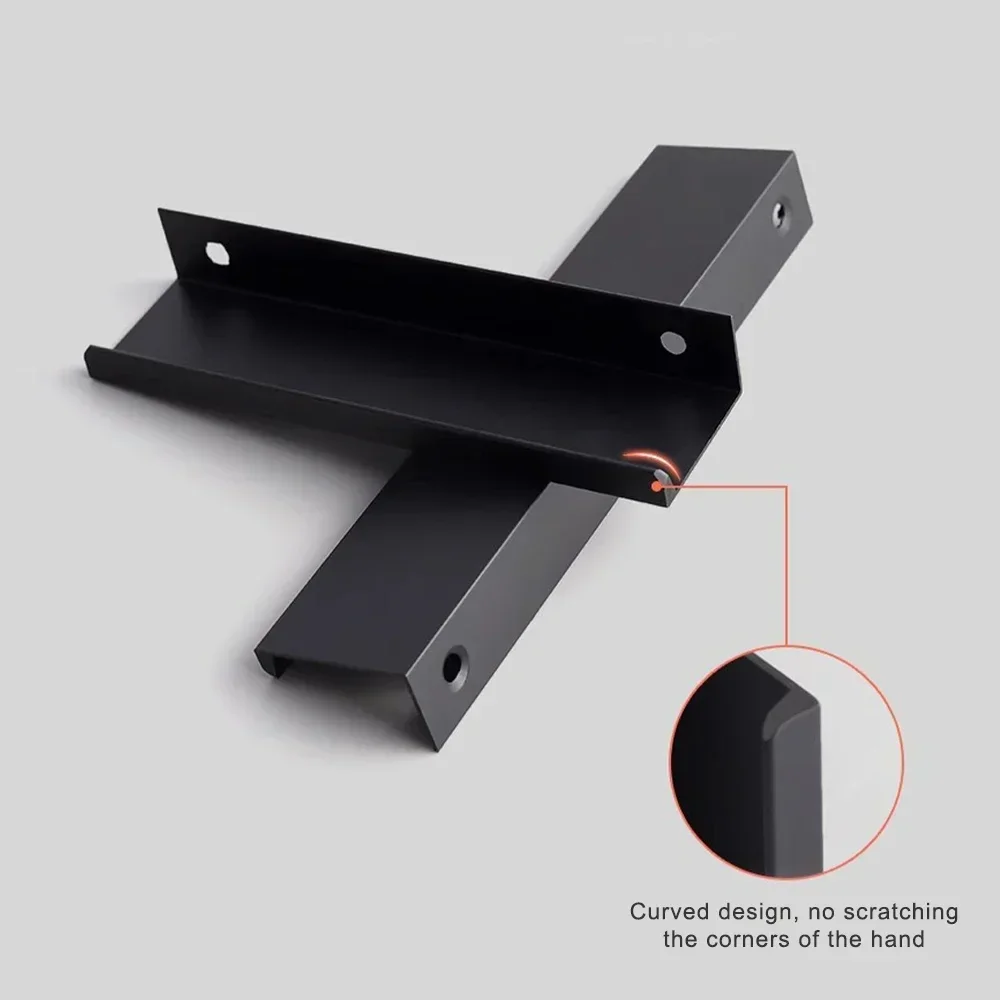 Non-punch Furniture Handle Bru - Drawer Pull Gold review and price