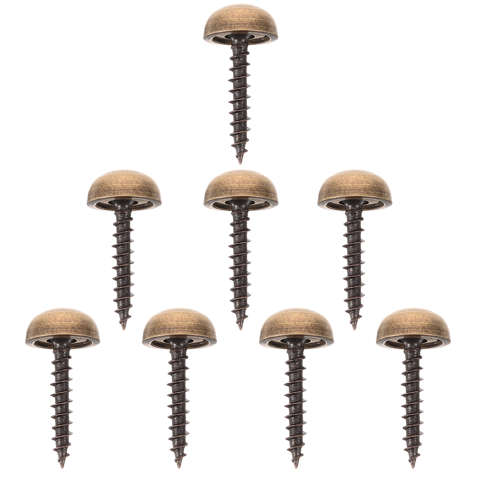8pcs 13mm Brass Brass Screws C - Furniture Upholstery Hardware review and price