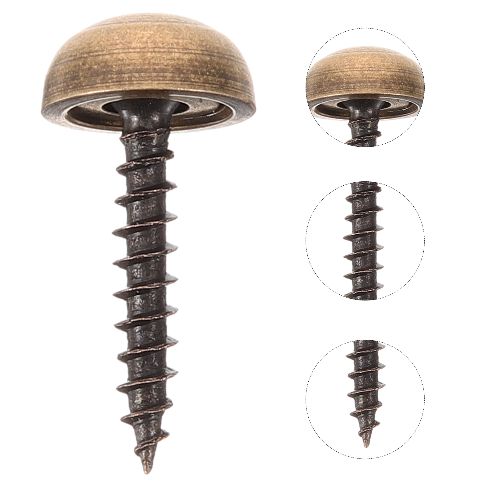 8pcs 13mm Brass Brass Screws C - Furniture Upholstery Hardware review and price