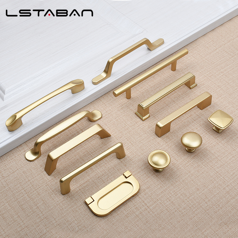 Golden Simple Fashion Aluminum - Drawer Pull Gold review and price