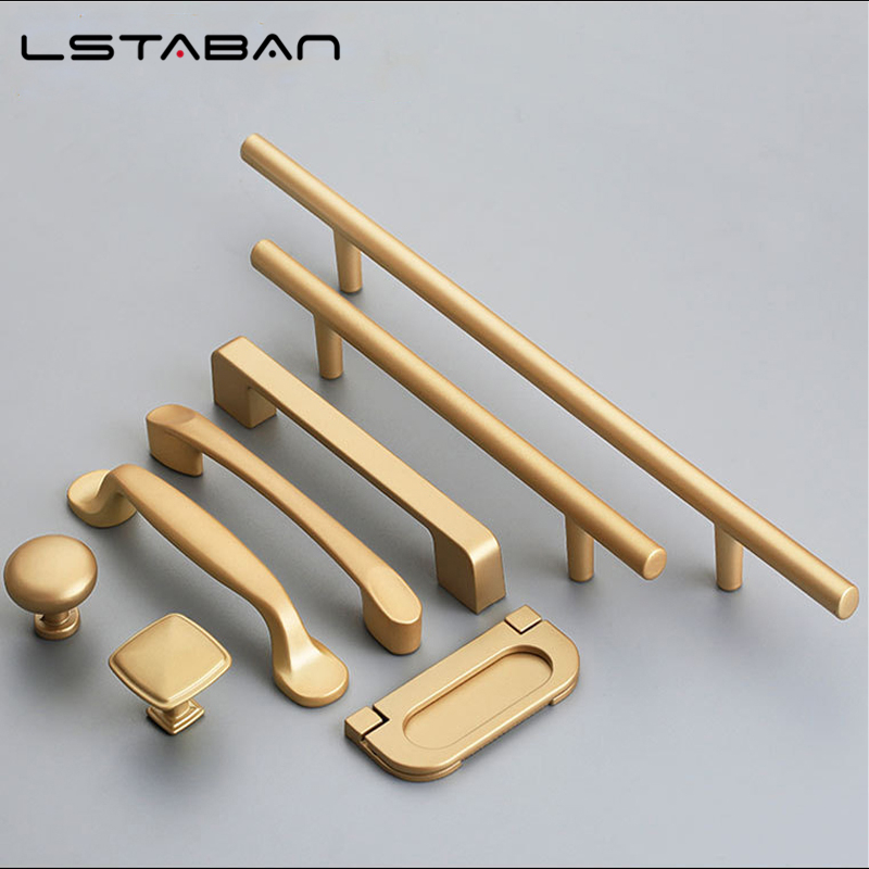 Golden Simple Fashion Aluminum - Drawer Pull Gold review and price