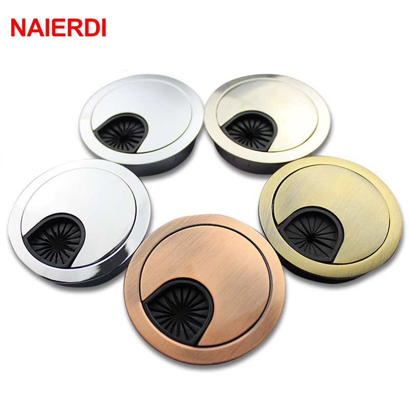 NAIERDI Zinc Alloy Desk Wire H - Furniture Hardware Outlet review and price