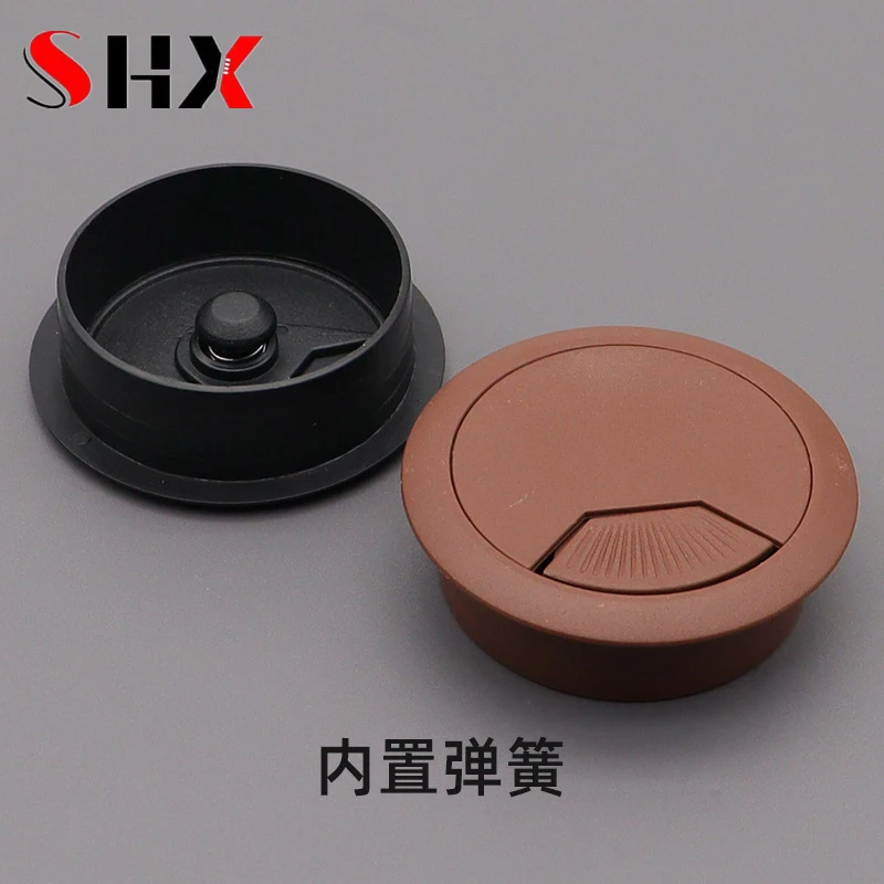 80mm Round Wire Hole Cover Gre - Furniture Hardware Outlet review and price